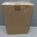 Beeveer 6 Pcs Christmas Ceramic Buildings Decoration, 4.4" to 9.4" White Christmas Tree & Houses Tealight Candle Holders Centerpiece Set for Winter Holiday Village Tabletop Mantel