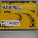 Dynofit 14x1.5 Spline Lug Nuts Compatible with Chevy Silverado 1500 GMC Sierra Ford,Aftermarket Wheel Lug Nuts Set for F150 2015-2024, 24PCS Black Truck Nuts Sets Include 1 Socket Key for Fuel Wheel