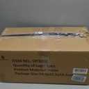 Electric Fireplace Logs Realistic Flame Effect Candle LED Flame Light USB Powered Electric Fireplace Remote Control Fireplace Placement Home Decoration 12.4*5.91*7.87 In No Heat Function (Large)