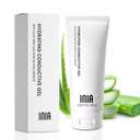 INIA Conductive Gel for Facial and Body Skin Care Machines  Hydrating Gel Primer with Hyaluronic Acid for Women and Men, 3.38 Fl Oz