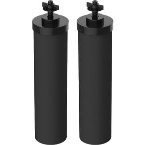 Filterlogic NSF/ANSI 42&372 Certified Water Filter, Replacement for Berkey BB9-2 Black Purification Elements and Berkey Gravity Filter System, Pack of 2
