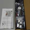 Litever LED Safe Light Kit. Human Motion Sensor Activated. 6 Slim LED Light Bars. Linkable Extendable Plug-in for Gun Safe, Locker, Closet, Showcase, in-Cabinet Under Counter Pantry. Daylight 5000K