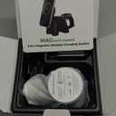 2026 Magnetic Wireless Charging Station, 15W Ultra-Fast Charger Stand for iPhone 17 16 15 14 13 12 Pro Max, 5W for Apple Watch&Airpods, 2-in-1 Foldable Charger for Home/Office/Travel(with 30W Adapter) (Black)