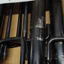 Zoegi 4 Pack 10Ft String Light Poles,Light Poles for Outside Lights with Fork,Outdoor Brackets Hanging Lights,Metal Stand for Deck Patio,Backyard,Wedding,Deck,Party