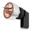 Switch Starter Ignition Switch with Handle Lever, 4 Position 4 Terminal Compatible with Miller Welder Replace 217680 207073