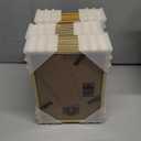 WIFTREY 5x7 Gold Picture Frame Bulk, Multi 5 x 7 Photo Frames for Wall Hanging or Tabletop Display, 18 Pack