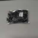 2 x 50Pcs Nylon Universal Cable Tie Buckle,Heavy Duty Self-Locking Zip Ties Holder,Multipurpose Plastic Cable Ties Tool,UV-Resistant Fasteners for Car Fender Trunk Repair,Home&Car Daily Repair