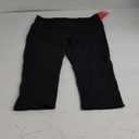 THE GYM PEOPLE Womens' Yoga Pants High Waist with Pocket Tummy Control (XX-Large, Black)