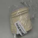 50 Pcs Thickened Paper Coasters 1.5MM, 4 Inch Disposable Round White Cardboard Coasters for Weddings Parties Catering Bars DIY Crafts