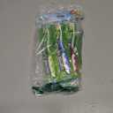 MOUTHWATCHERS Dr Plotkas Soft Bristle Flossing Toothbrush Manual Soft Toothbrush for Adults, Ultra Clean, Good for Sensitive Teeth and Gums, Variety 4 Pack, Colors May Vary