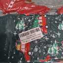 HSELL Mens Fun Patterned Dress Socks Funny Novelty Crazy Design Cotton Socks Gift for Men (One Size, 4 Pairs - Christmas)