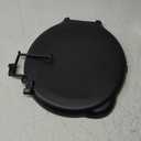 Portable Toilet Seat for 5 Gal Buckets, Camping Toilet with Lid for Adults, Snap-on Toilet Seat for Outdoor, Camping, Hiking, Emergency, Car, Boat (Black)