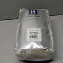 DriftAway Buffalo Plaid Blackout Curtains Linen Textured Farmhouse Double Layer Thermal Insulated Yarn Dyed Woven Checkered Gingham Grommet Drapes for Living Room 2 Panels Each 52W x 63L Taupe