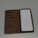 PlusnapX Wallet Case for iPhone 13 Compatible with Magsafe, 2-in-1 PU Leather Flip RFID Blocking Card Holder Stand Shockproof Magnetic Detachable Cover for iPhone 13 Case 6.1", Brown