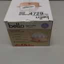 bella Electric Egg Cooker, 7 Eggs Capacity Tray, Single Stack, for Poached, Scrambled, Hard, Medium & Soft Boiled Eggs, Omelets and Steamed Dumplings, Auto Shutoff, 360 Watt, Blossom