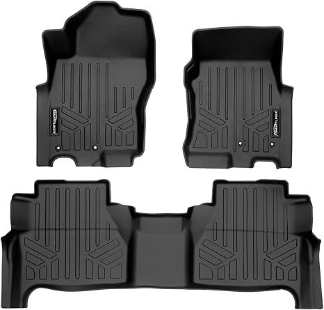 SMARTLINER 2 Row Floor Liners for 2022-2026 Nissan Frontier Crew Cab