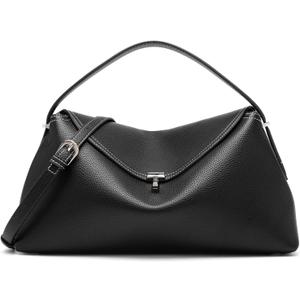 Leather Crossbody Bag for Women, Multiple Compartments for Everyday & Travel
