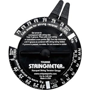 Tourna String Meter String Tension Tester Black ,One Size