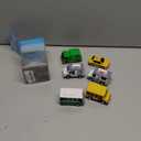 Tub Works Vehicles Bath Cars Mold Free Bath Toys, 6 Pack | Sealed, No Hole Bath Toys Design Keeps Moisture Out | Soft, Squeezable & Float on Water | Fun Baby & Toddler Bath Toys | City Car Bath Toys