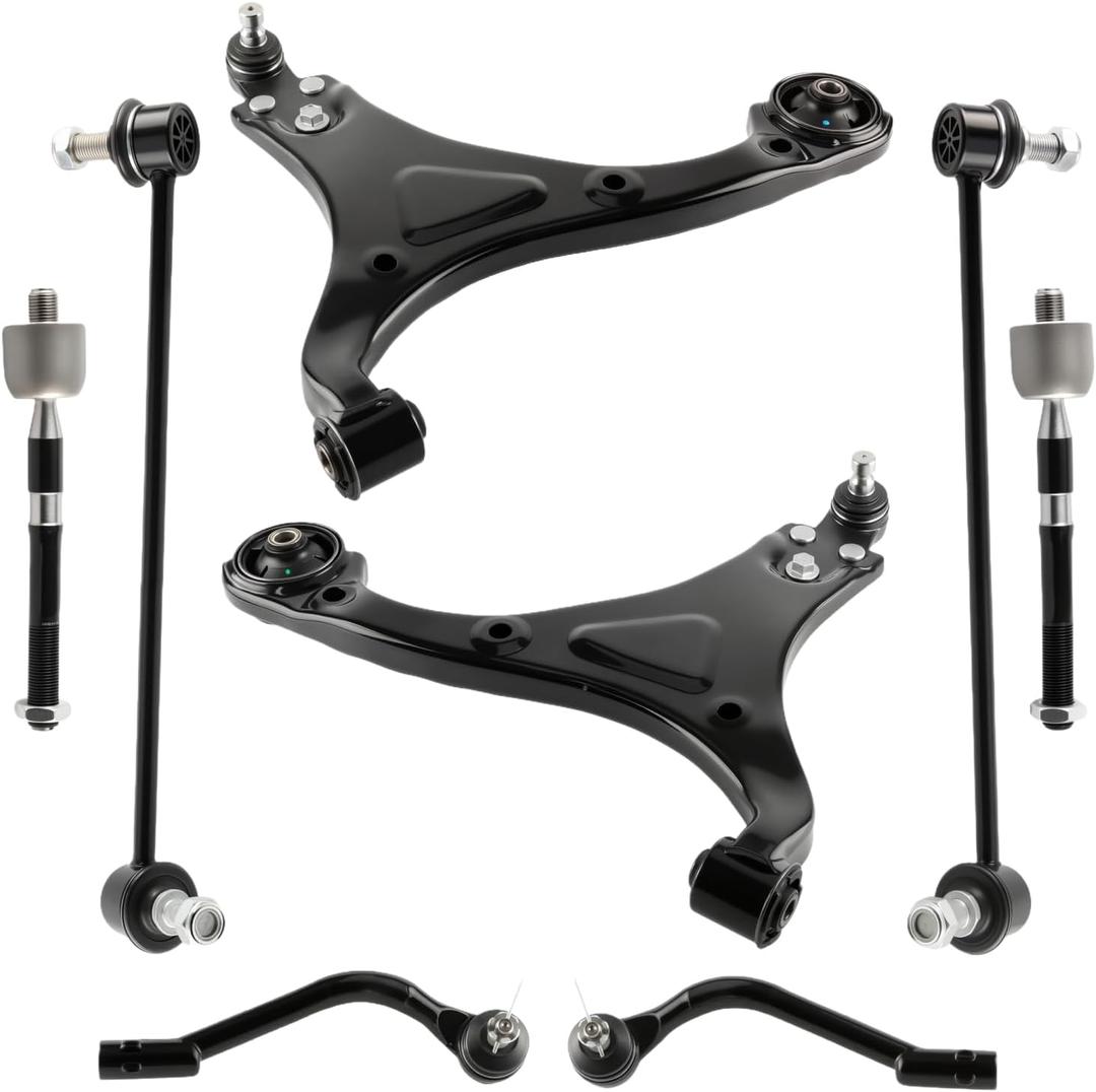Front Lower Control Arm with Ball Joint Fit for Hyundai Sonata 2011-2014 (Non Sport Edition) Limited L4 2.4L/ GLS-8 PCS Suspension Kit K622360, K622361, K750436-12.64, K750437-12.64
