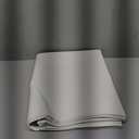 PVC Faux Leather Rectangle Tablecloths | (TCE10-5490) White Waterproof & Spill Proof Dining Table Cover | Decorative Washable Tablecloth for Home, Kitchen, Party (54X90)