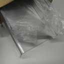 upsimples Acrylic Shelves for Bathroom Storage, 15" Floating Shelves Wall Organizer for Perfume, Make up, Skincare, Kids Bookshelf for Bedroom, Nursery, Living Room Decor, Clear, 4 Pack