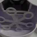 Bubble Machine, Bubbles Blower for Parties with 2 Speeds (Blue)