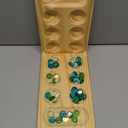 Regal Games Mancala Board Game - Fun Classic Table Game with Wooden Board for Adults & Kids - 48 Glass Mancala Beads & 2 Player Games - Ideal for Family Game Night, Travel (Ages 8+)