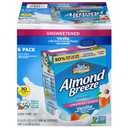 Almond Breeze Dairy Free Almondmilk, Unsweetened Vanilla, 32 Ounce (Pack of 6) (EXP 03/24/27)