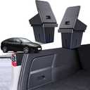Trunk Storage Bins Fit for 2020-2024 Model Y 5-Seater (Only fit Production in New York) Upper and Lower 2 Tier Rear Trunk Storage Bins Side Box (Not Fit Production in Mexico/Austin/Berlin)