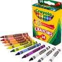 Crayola Crayons, Assorted Classic Colors, 24 Count