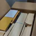 BeeCastle 8 Frame Langstroth Bee Hive Coated with Beeswax Includes Beehive Frames and Waxed Foundations (1 Deep Box & 1 Medium Box)