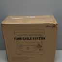 Record Player Wireless Output Turntable Carbon Fiber Tonearm Vinyl Player Aluminium Platter Belt-Drive LP Turn Tables 2 Speed RPM Phono RCA Line Output AT-3600L MM Cartridge Audio Sound Pure Black