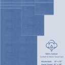 American Soft Linen Luxury 6 Piece Towel Set, 2 Bath Towels 2 Hand Towel 2 Washcloths, 600 GSM 100% Cotton Turkish Towels for Bathroom, Electric Blue Towel Sets