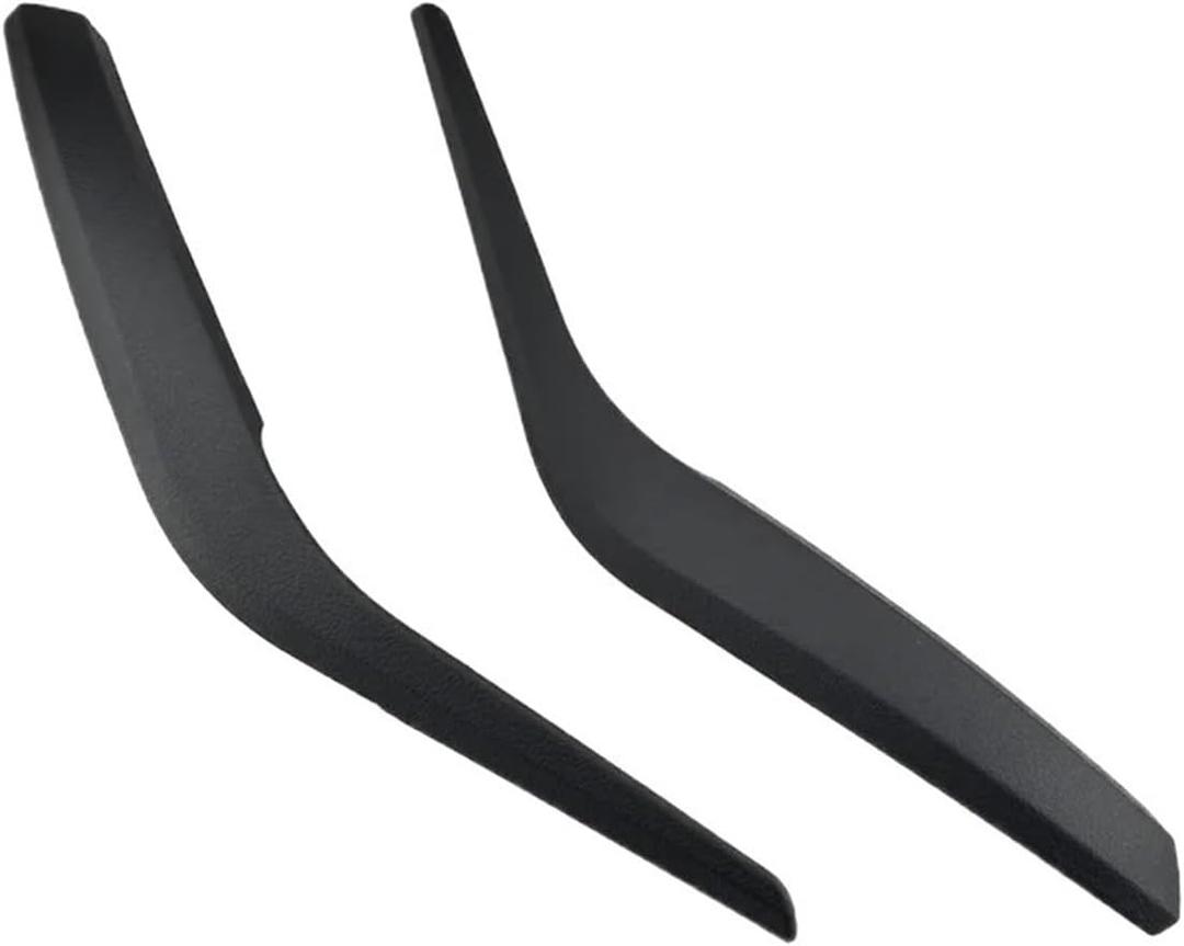 Beige Black Carbon Car Interior Auto Inner Door Left Right Pull Handle Cover Trim Accessory Replacement Compatible for BMW X1 E84 2010-2016(Black 1Left 1ight)