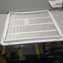 HVAC Premium 22 x 24 Duct Opening Steel Return Air Filter Grille, for 1-inch Filter, Removable Door, Flat Stamped HVAC Vent Cover Grille, Outer Dimensions 24.5 x 26.5