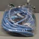 Kohree 35FT Upgraded RV Water Hose, 5/8" Premium Drinking Water Hose for Camper, Leak Free, No Kink, Flexible Garden Hose 35 ft with Storage Bag, Reinforced PVC Design w/Strain Relief Ends - Blue