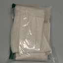 jinchan Linen Pinch Pleated Kitchen Curtains 24 Inch 2 Panels Natural Linen Tier Curtains Back Tab Beige Farmhouse Cafe Light Filtering Small Window Drapes for Bathroom Laundry Room Beige