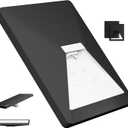 Starlink Mini Case, Mini Protective Cover Liquid Silicone Case for Starlink Satellite Dish, Accessories for Starlink Portable Full Cover Shell with Black Sticker (Black)