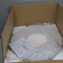 18'' Flush Mount Ceiling Light Modern Farmhouse Drum Ceiling Light Fixture with Linen Fabric Shade 3-Light Drum Ceiling Lighting Round Semi Flush Lighting for Bedroom Hallway Living Room