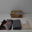 WLIVE Dresser with 3 Drawers, Fabric Nightstand, Organizer Unit, Storage Dresser for Bedroom, Hallway, Entryway, Closets, Sturdy Steel Frame, Wood Top, Easy Pull Handle, Dark Grey