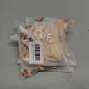 5 x Thanksgiving 4.5" Baby Girl Bows 3 Pack Soft Headband High Stretchy Hairbows Newborn Toddler (Beige&Turkey&Maple Leaf)