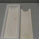 Eormoe Faucet Mat for Kitchen Sink – Diatomite Stone Drying Mat & Sink Protectors, Prevent Moisture – Sink Splash Guard Water-Absorbing Stone Tray for Bathroom Counter (Light Grey, 23.6" x 3.9")