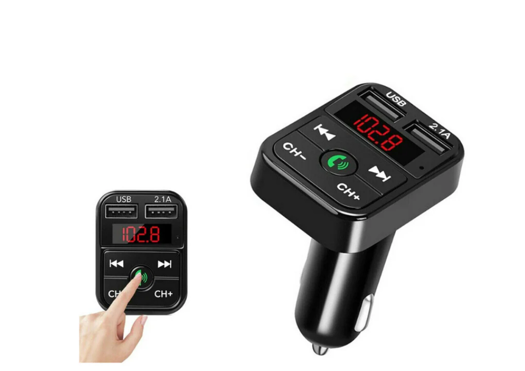 Zgear FM Transmitter And Fast Charge Car Charger
