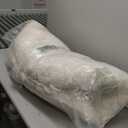 HIGOGOGO Papasan Chair Cushion with Corduroy Cover (Without Chair), 48 x 48 Inch Supportive Cushion, Overstuffed Chair Cushion,Beige