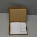 Congratulations Cards with Envelopes, Bulk Pack of 50 and Matching Stickers, Cheers and Fireworks Pattern Minimalistic Design for Graduation, Wedding, Business and Milestone Celebrations