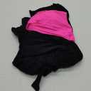 Blooming Jelly Women Plus Size Swim Dress Swimsuit One Piece Tummy Control Bathing Suits Modest Criss Cross Swim Suits (3X-Large Plus, Black Pink)