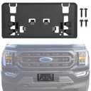 OKPARZ Replacement for Front Bumper License Plate Frame Bracket 2021 2022 2023 Ford F150 ML3Z-17A385-BB 2.7L 3.0L 3.5L