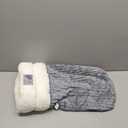 Cat Sleeping Bag, Cat Sleeping Bag for Indoor Cats, Soft Plush Sack Self Warming Cave Bed for Indoor Cats, Tunnel Pet Hideaway Calming Bed, Size L (Grey)