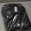 Extra Large Canvas Travel Duffle Bag Heavy Duty, Sports Travel Military Camping Tent Storage Black (Top-Opening Black)